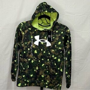 Under Armour Hoodie Camo Green & Brown New